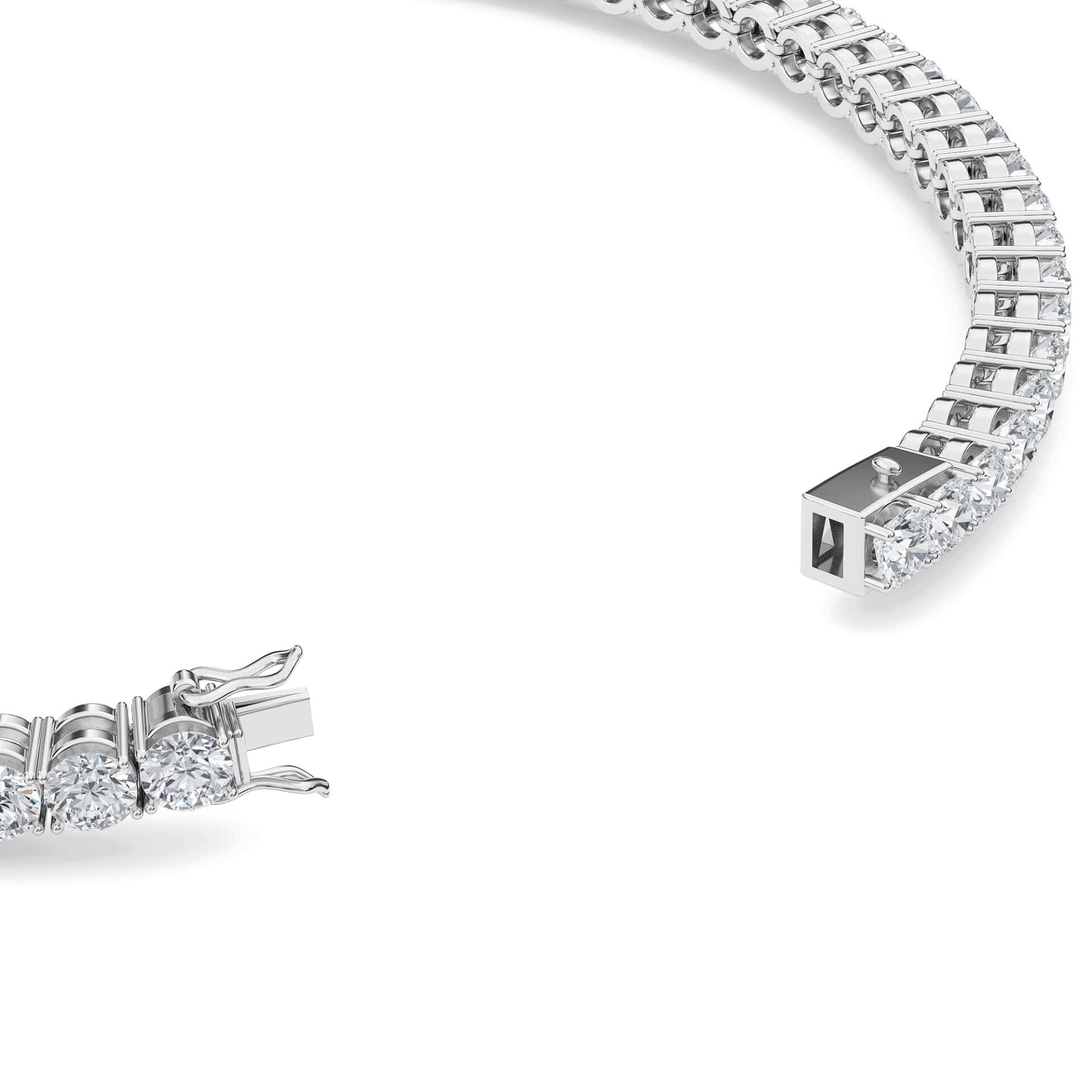 Four Prong Diamond Tennis Bracelet - PLEASURE DIAMONDS L.L.C. 2