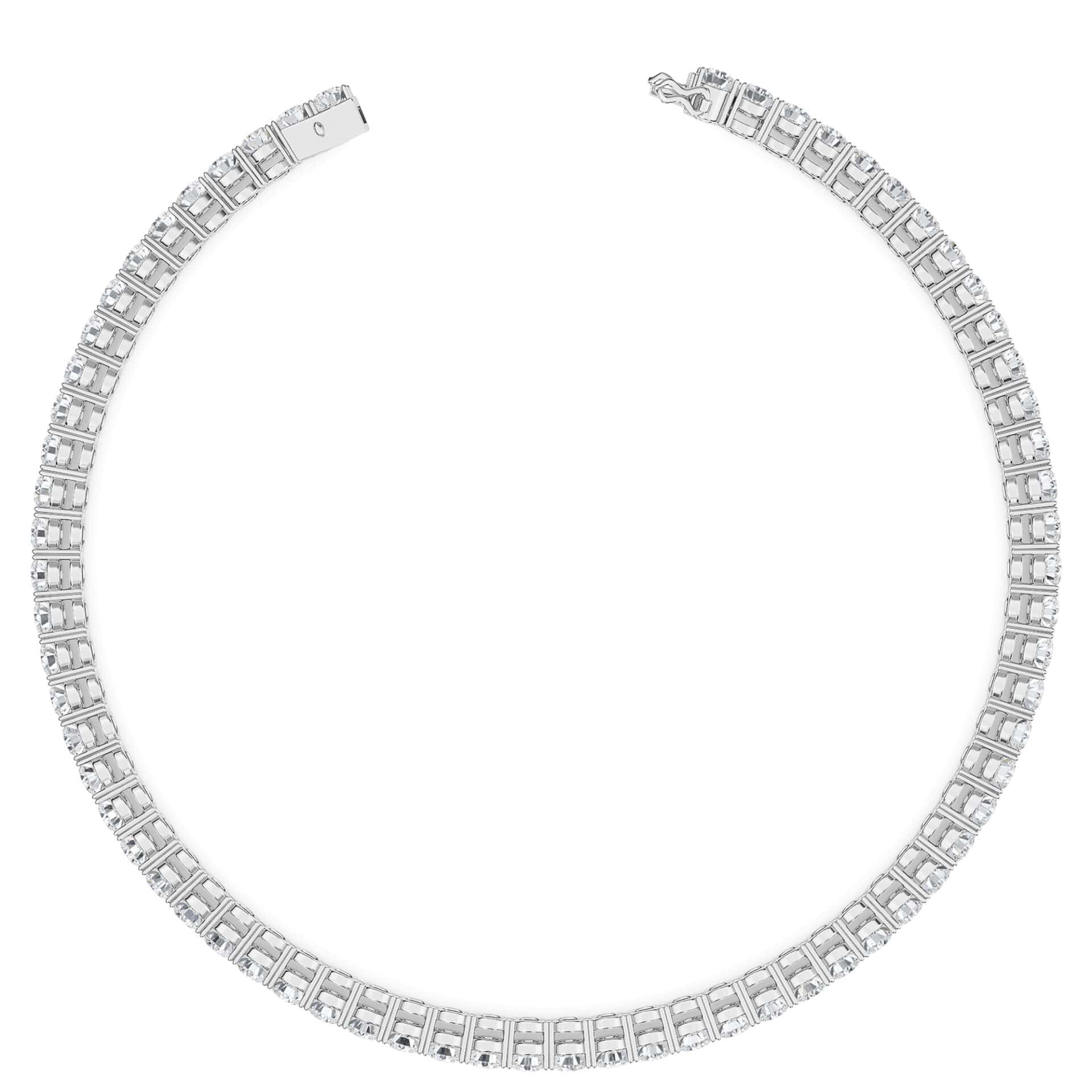 Four Prong Diamond Tennis Bracelet - PLEASURE DIAMONDS L.L.C. 3