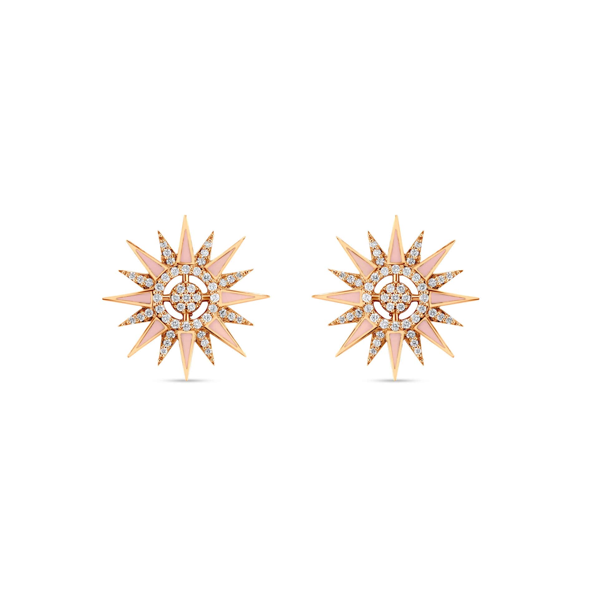 Solar Radiance Earrings - PLEASURE DIAMONDS L.L.C. 1