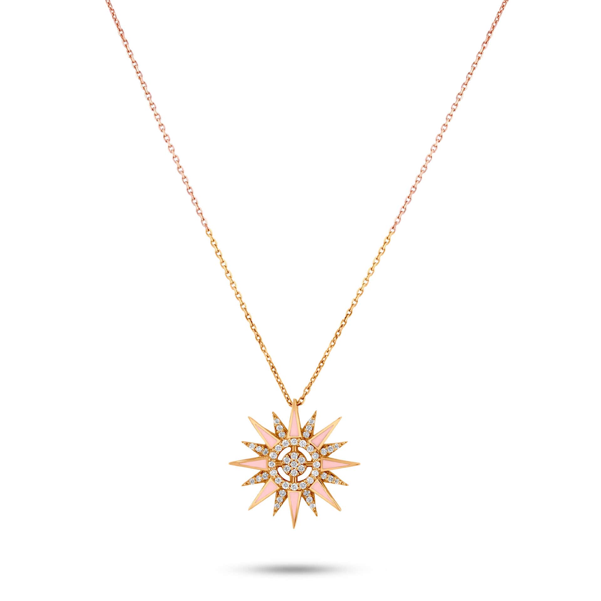 Solar Radiance Necklace - PLEASURE DIAMONDS L.L.C. 1