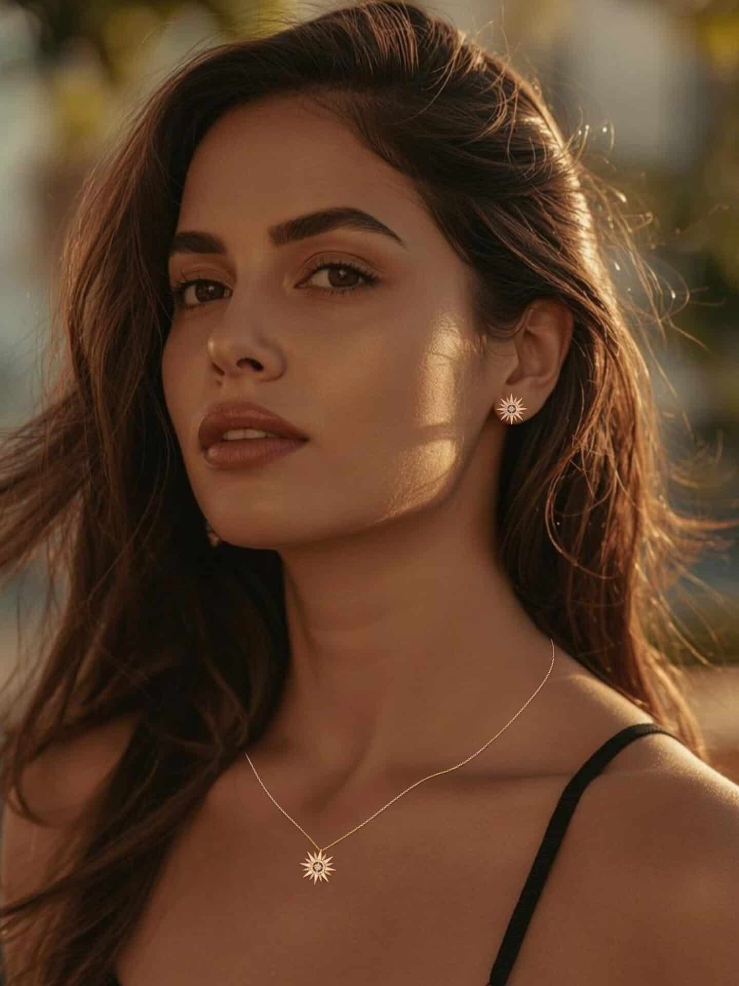 Solar Radiance Earrings - PLEASURE DIAMONDS L.L.C. 2